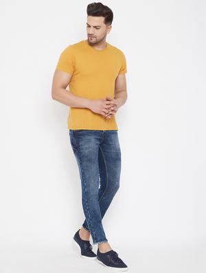 blue denim washed jeans - 17521002 - Standard Image - 4