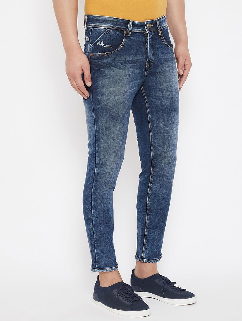 blue denim washed jeans - 17521002 - Zoom Image - 2