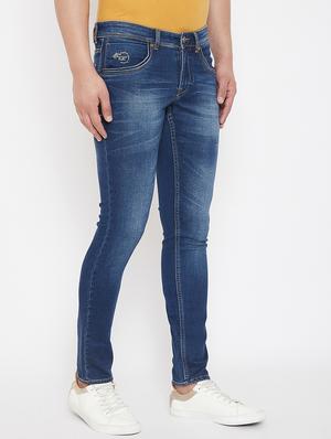 blue denim washed jeans - 17521004 - Standard Image - 2