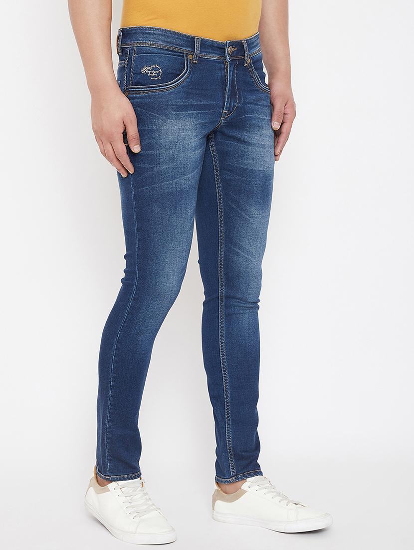 blue denim washed jeans - 17521004 - Zoom Image - 2