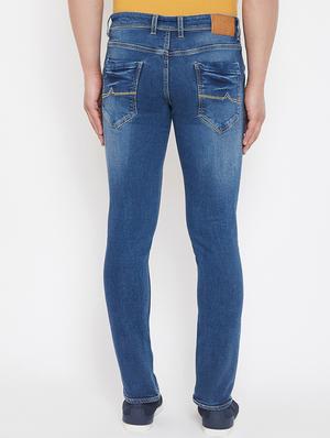 blue denim washed jeans - 17521012 - Standard Image - 3