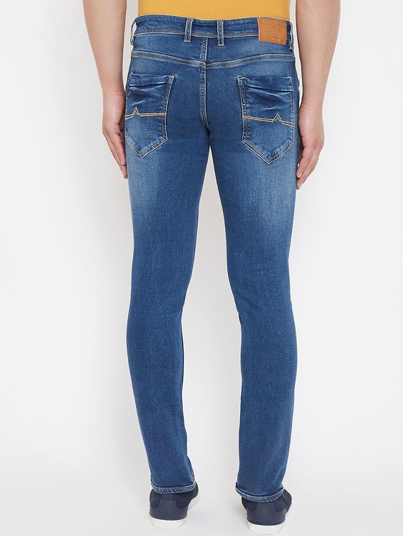 blue denim washed jeans - 17521012 - Zoom Image - 3