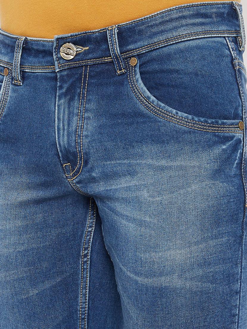 blue denim washed jeans - 17521012 - Zoom Image - 5