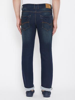 dark blue denim washed jeans - 17521013 - Standard Image - 3