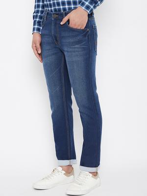 blue denim washed jeans - 17521014 - Standard Image - 2