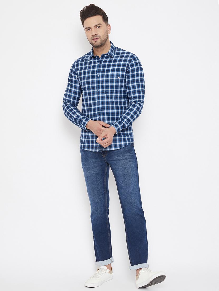 blue denim washed jeans - 17521014 - Zoom Image - 4
