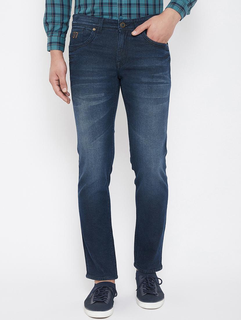 blue denim washed jeans - 17521016 - Zoom Image - 1