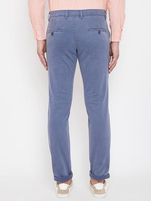 grey solid chinos - 17521022 - Standard Image - 3