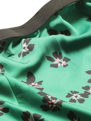 mid rise floral a-line skirt - 17521090 - Standard Image - 5