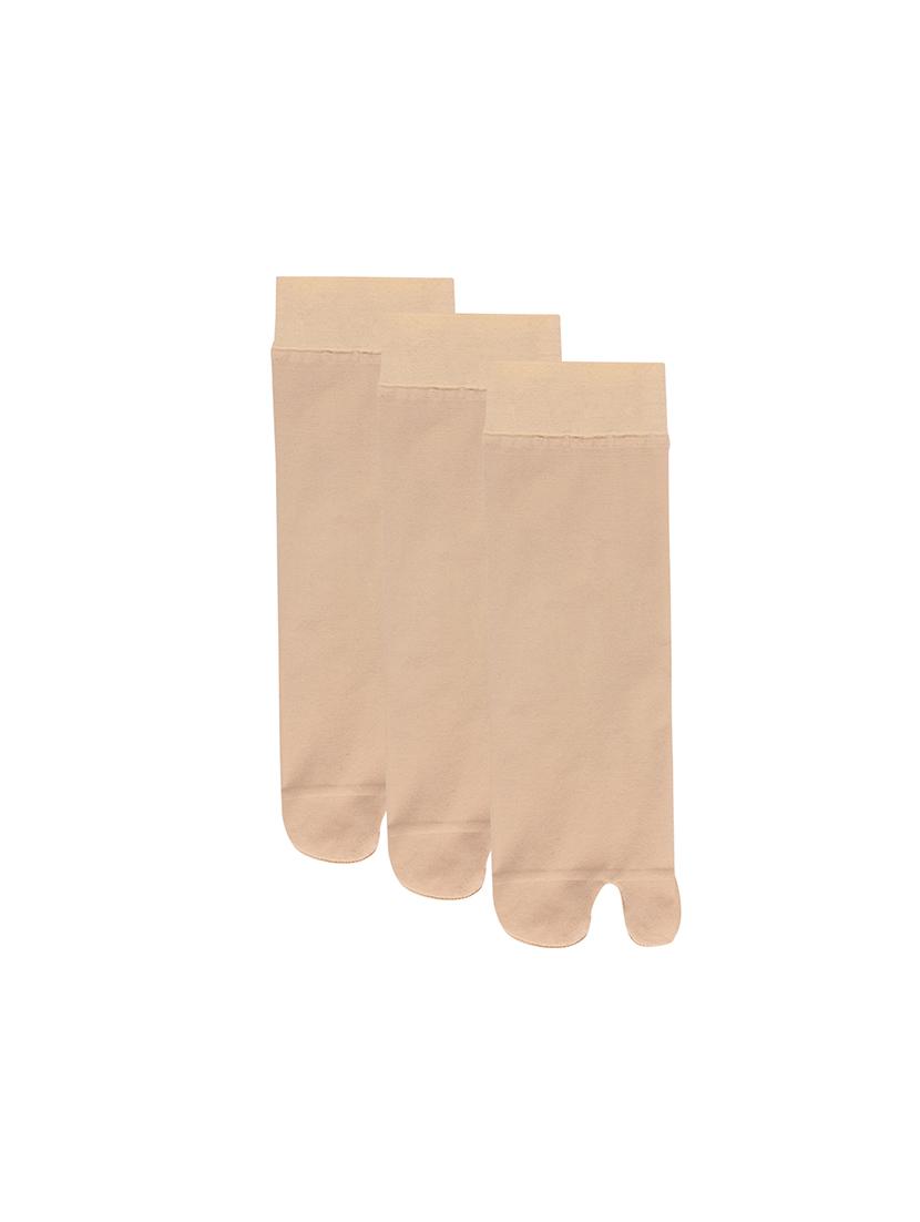 beige nylon blend sock - 17521181 - Zoom Image - 1