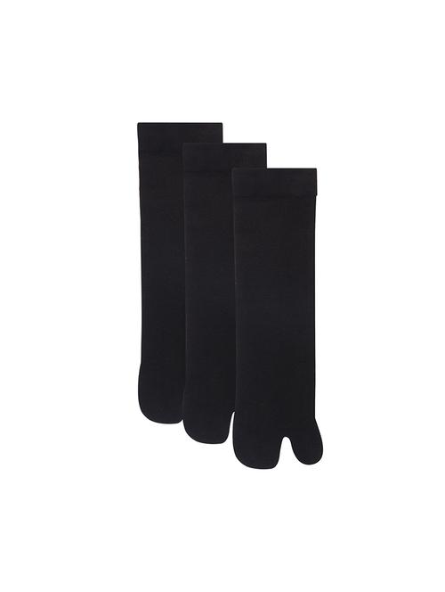 black nylon blend sock - 17521184 - Standard Image - 1