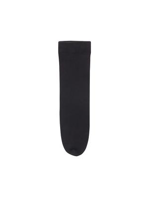 black nylon blend sock - 17521223 - Standard Image - 4
