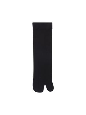 black nylon blend sock - 17521223 - Standard Image - 5