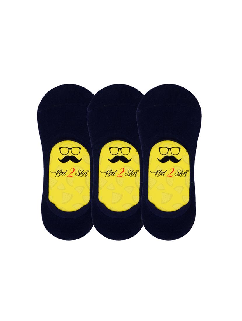 navy blue cotton no show sock - 17521319 - Zoom Image - 1