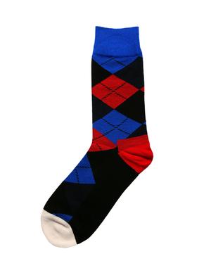 multi colored cotton above ankle length sock - 17521328 - Standard Image - 4