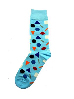 multi colored cotton above ankle length sock - 17521333 - Standard Image - 4