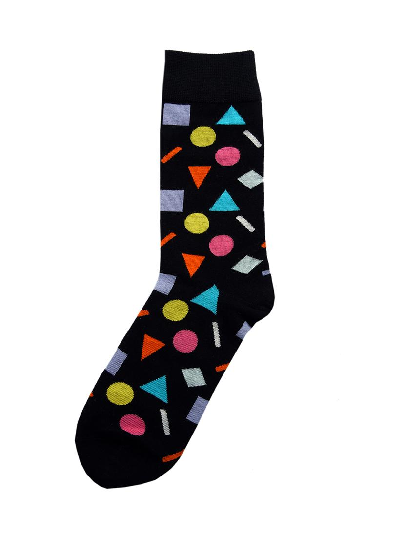 multi colored cotton above ankle length sock - 17521334 - Zoom Image - 2