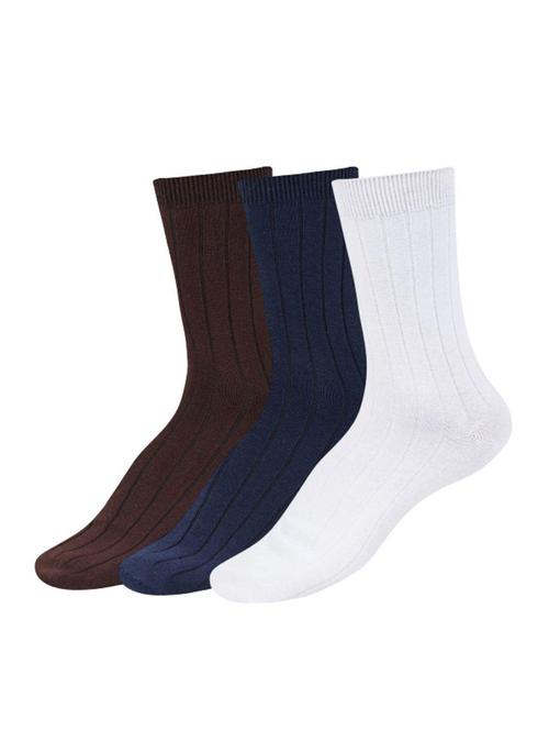 multi colored cotton above ankle length sock - 17521347 - Standard Image - 1