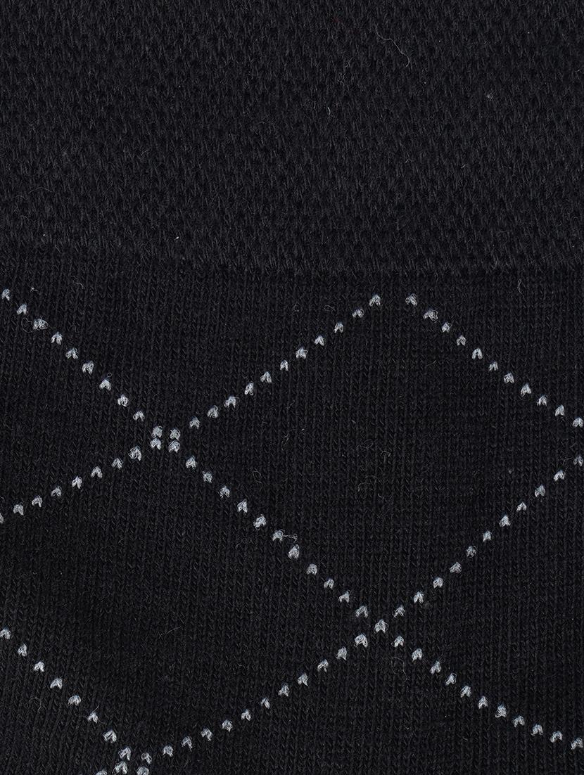 black cotton ankle length sock - 17521389 - Zoom Image - 3