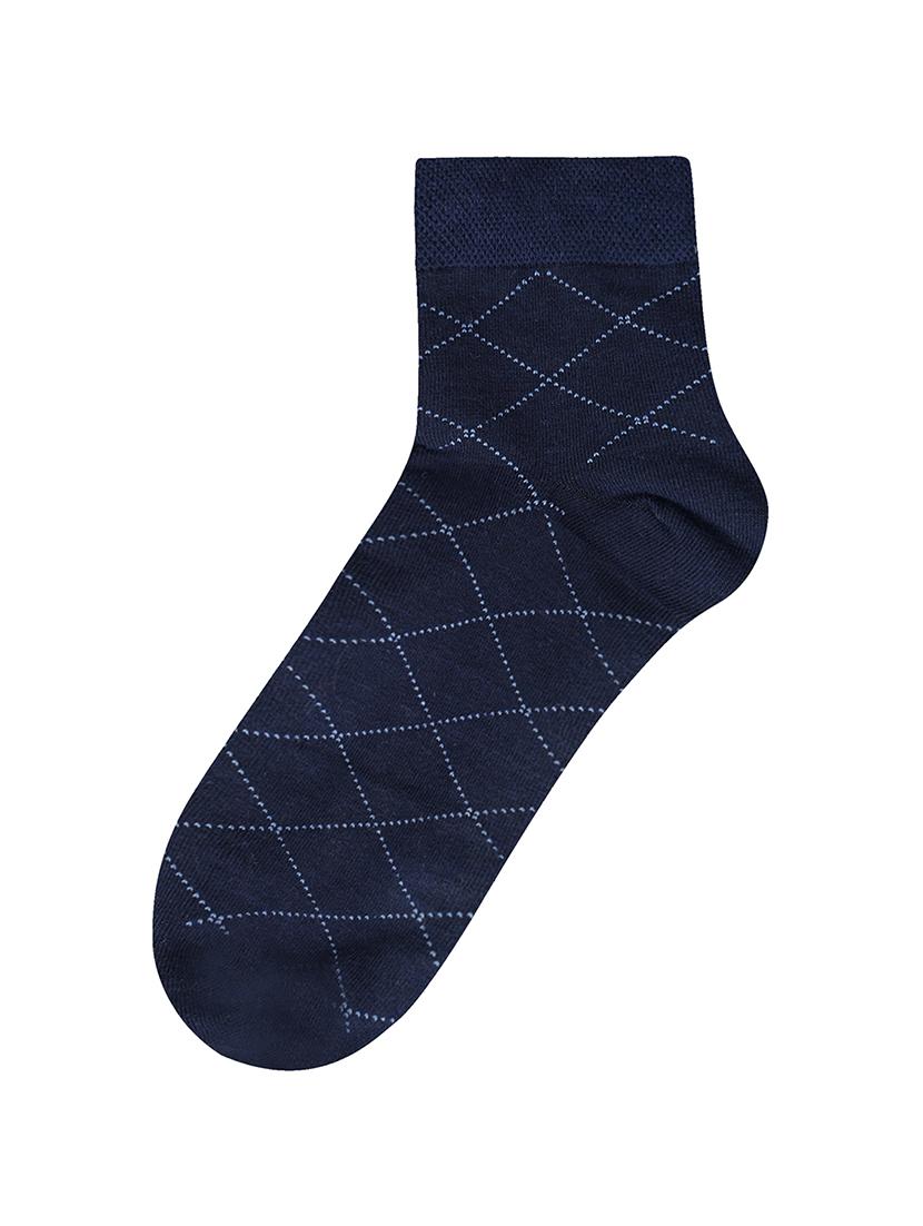 multi colored cotton ankle length sock - 17521395 - Zoom Image - 3
