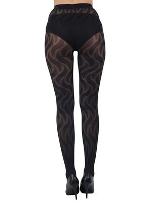 black nylon blend stockings - 17521447 - Standard Image - 3