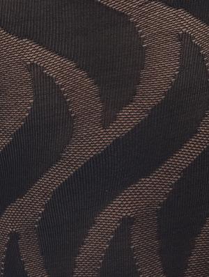 black nylon blend stockings - 17521447 - Standard Image - 5