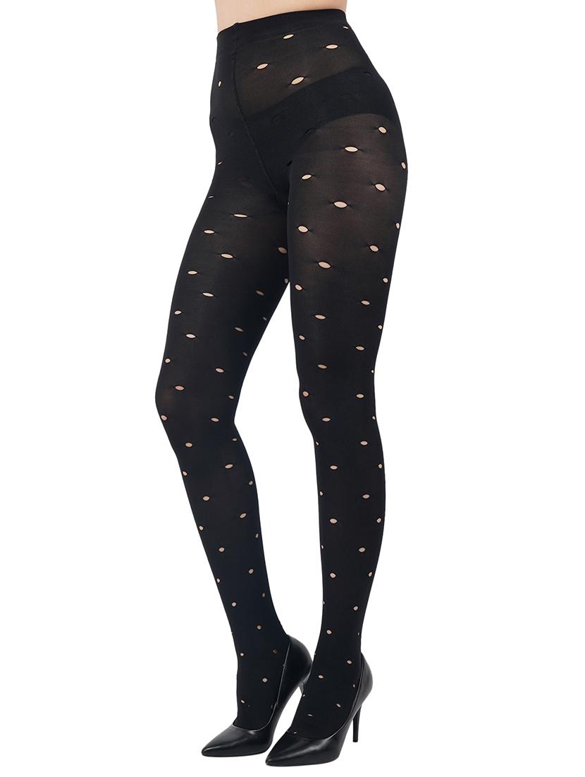 black nylon blend stockings - 17521448 - Zoom Image - 2