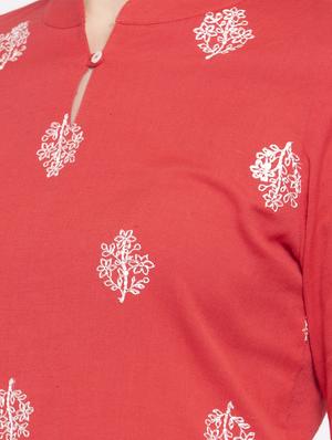 embroidered kurta pant set - 17521454 - Standard Image - 5