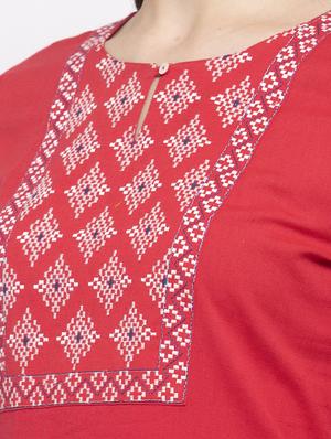embroidered kurta pant set - 17521456 - Standard Image - 4