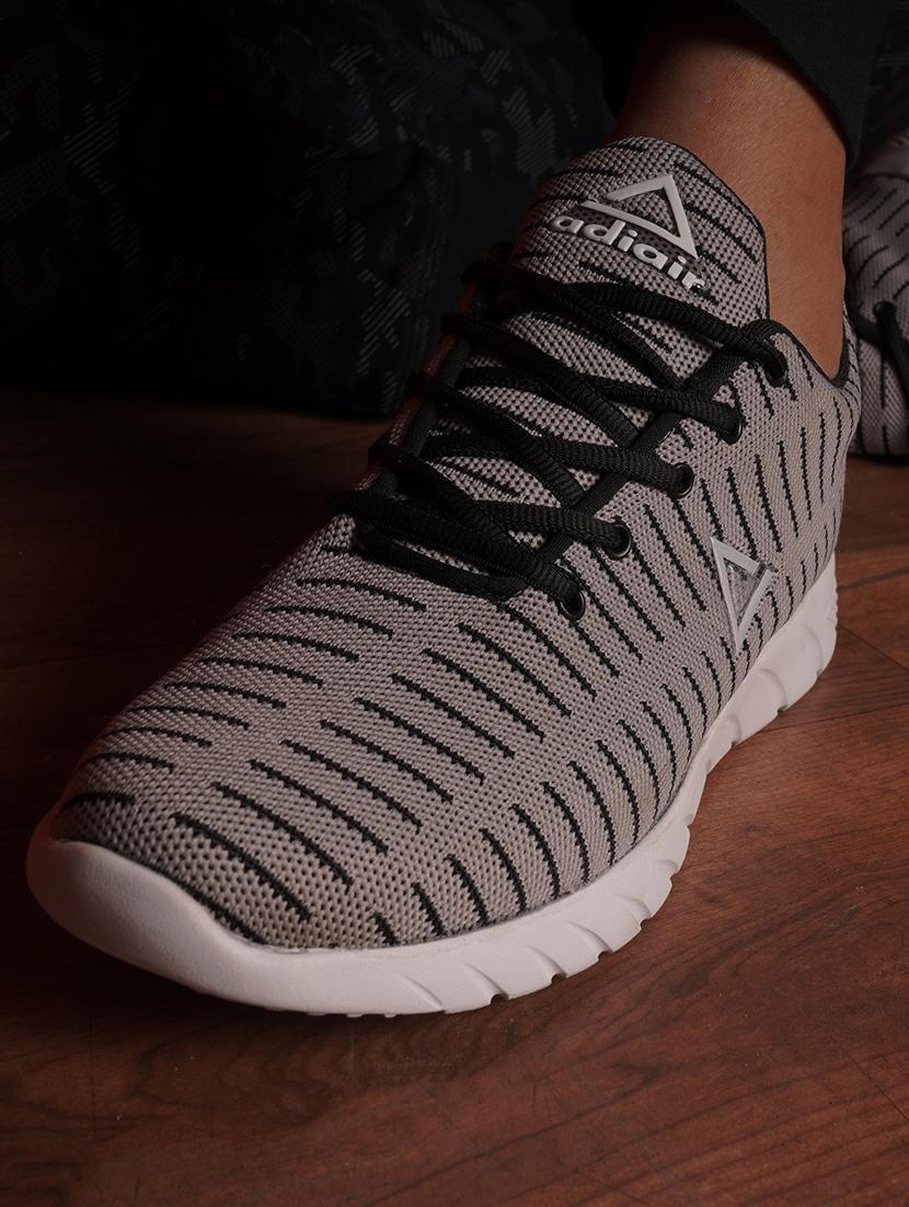 grey polyester sport shoes - 17521576 - Zoom Image - 2