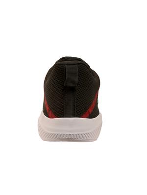 black polyester sport shoes - 17521587 - Standard Image - 4