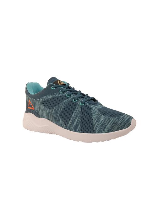 teal polyester sport shoes - 17521598 - Standard Image - 1