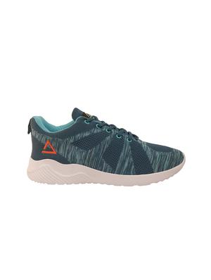 teal polyester sport shoes - 17521598 - Standard Image - 3