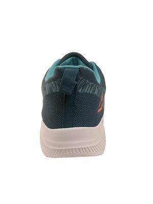 teal polyester sport shoes - 17521598 - Standard Image - 4