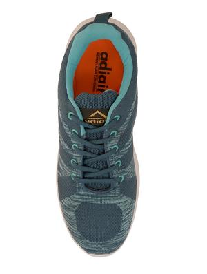 teal polyester sport shoes - 17521598 - Standard Image - 5