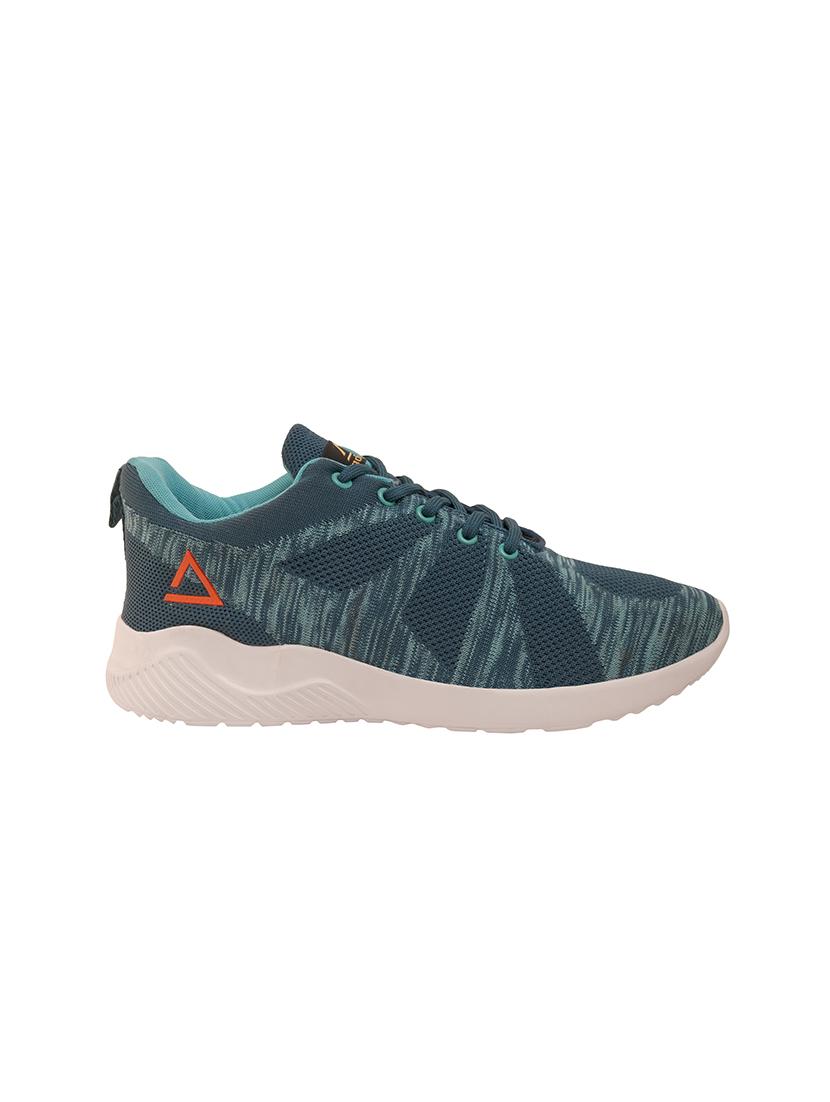 teal polyester sport shoes - 17521598 - Zoom Image - 3