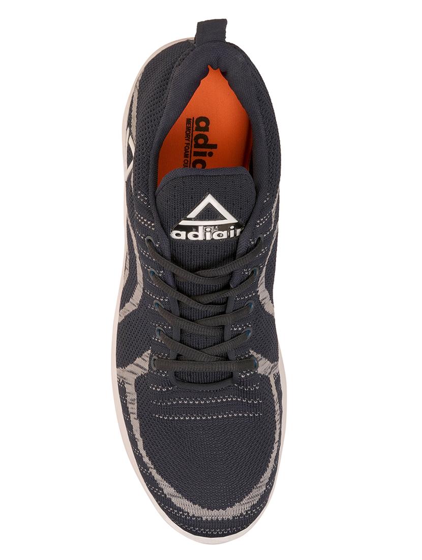 navy polyester sport shoes - 17521602 - Zoom Image - 5