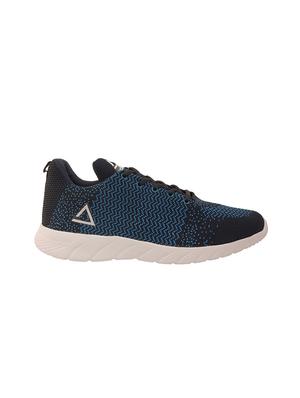 navy polyester sport shoes - 17521604 - Standard Image - 3