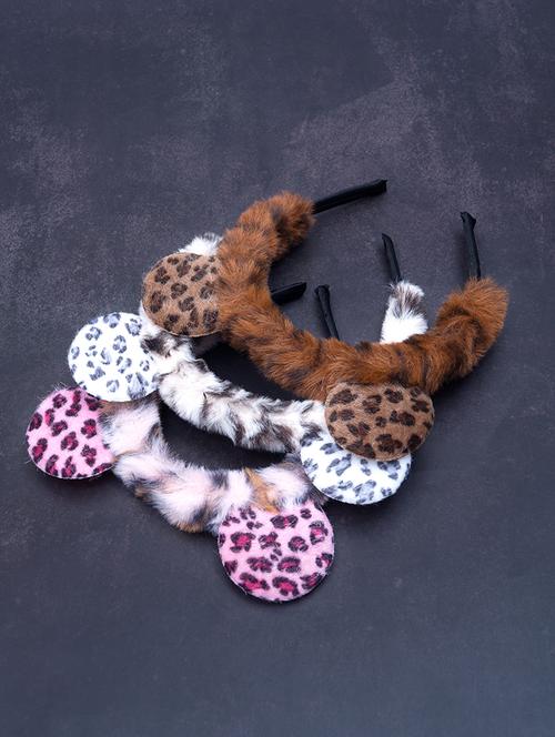 multi colored plastic hairband set of 3 - 17521664 - Standard Image - 1