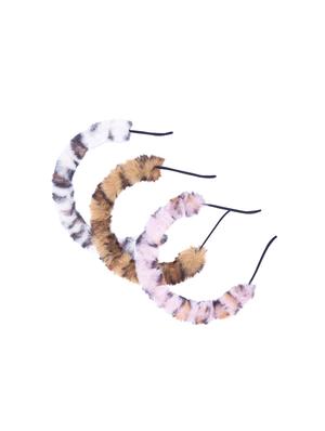 multi colored plastic hairband set of 3 - 17521665 - Standard Image - 2