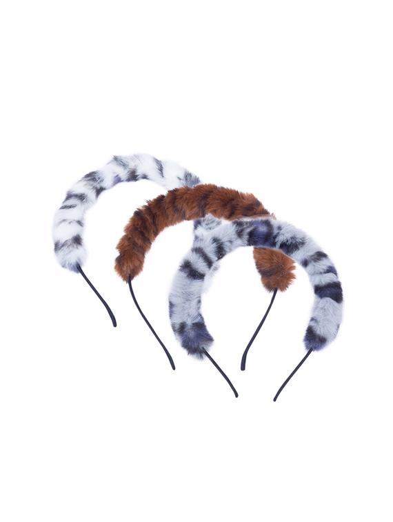 multi colored plastic hairband set of 3 - 17521666 - Zoom Image - 3