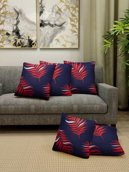 pack of 5 cushion cover spandex fabric - 17521816 - Standard Image - 1
