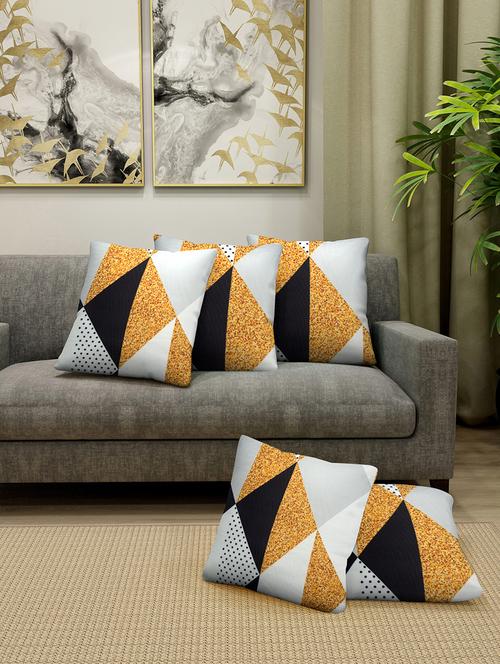 pack of 5 cushion cover spandex fabric - 17521819 - Standard Image - 1
