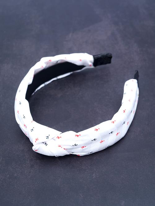white plastic hairband - 17521877 - Standard Image - 1