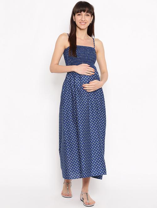 printed maternity dress - 17521943 - Standard Image - 1