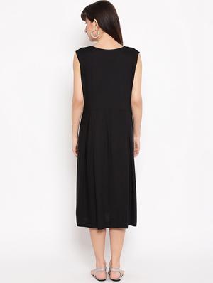 embroidered maternity wear dress - 17521946 - Standard Image - 3