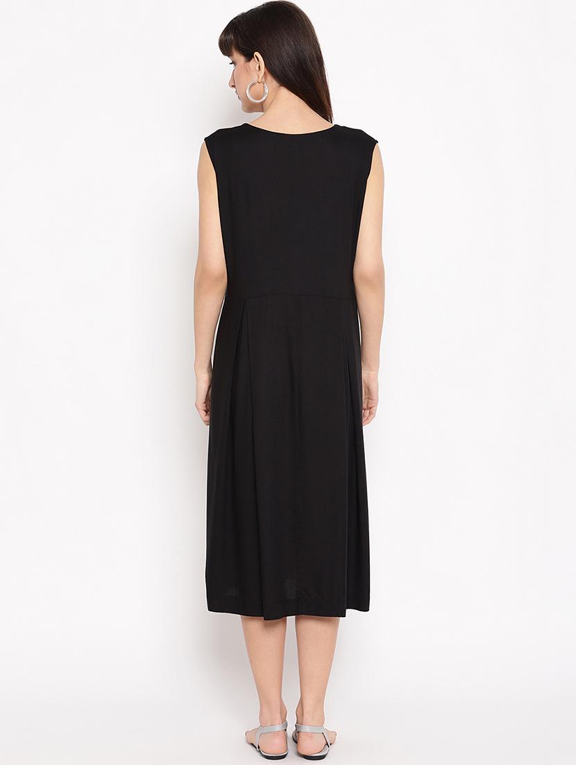 embroidered maternity wear dress - 17521946 - Zoom Image - 3