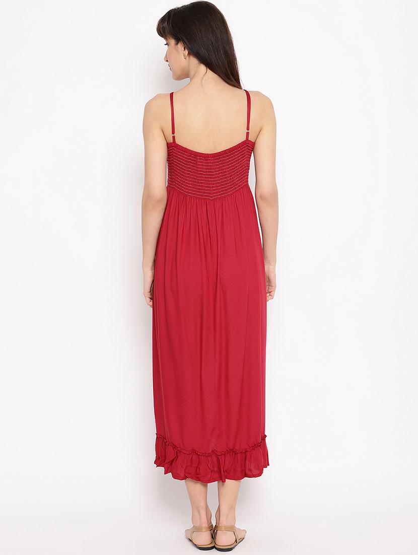 embroidered maternity wear dress - 17521948 - Zoom Image - 3