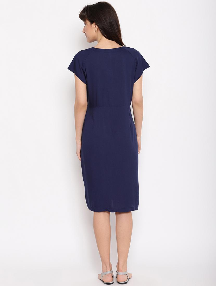 embroidered maternity wear dress - 17521965 - Zoom Image - 3