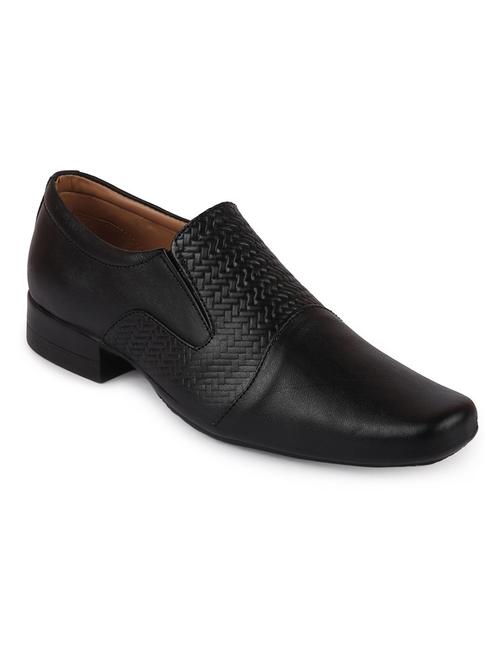black slip on shoes - 17522231 - Standard Image - 1